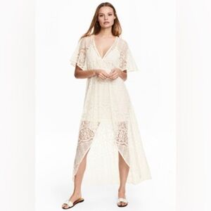 H&M Cream lace dress